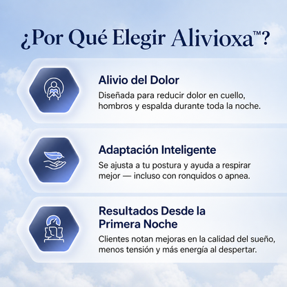Alivioxa™ – Almohada Cervical